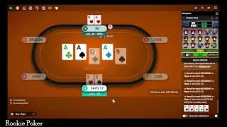 New online poker player who sucks at it. Watch RookiePoker play Bovada and lose his ass