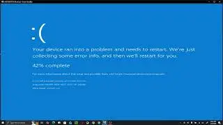 Windows 10 VM crash not my fault edition (trying my best as I can because of the lag)
