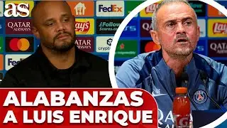 KOMPANY cuenta una GRAN VERDAD de LUIS ENRIQUE y deja en MAL LUGAR a la PRENSA FRANCESA