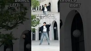 G-DRAGON - &lsquo;Too Bad&rsquo; DANCE TUTORIAL MIRRORED #kpoptutorial