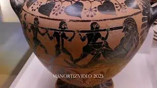Accecamento di Polifemo Eagle Painter, Blinding of Polyphemus & Heracles pursuing the centaur Nessus