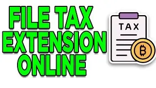 How To File Tax Extension Online! - 2024 IRS Form 4868