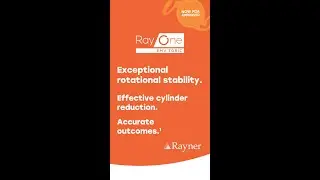 RayOne EMV Toric is now FDA approved!