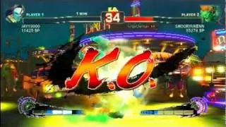Ryder Cup Round 1 - Shooryukenn BLANKA vs Jay19000 VEGA