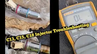 #caterpillar C13, C15, C18 Быстрое устранение неисправностей инжектора