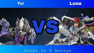 Super Smash Bros Ultimate Yui(wolf) VS Luna(Rob/Roy) First to Five