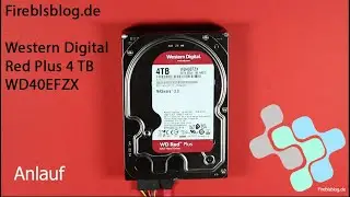 Fireblsblog WD Red Plus 4TB WD40EFZX NAS-HDD Festplatte