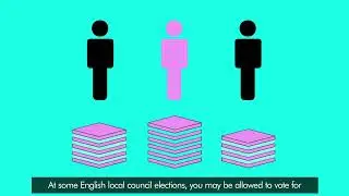 Welcome to Your Vote - Voting Systems: First Past the Post - England