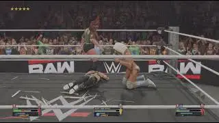 Triple Threat 2 Out Of 3 Submission Match: #JadeCargill Vs #Asuka Vs #BullNakano #WWE2K25