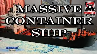 Incredibly Huge Container Ship Assembly and Review - Monster Fight Club