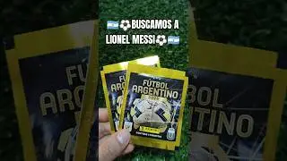 🇦🇷⚽ LOOKING FOR LIONEL MESSI ⚽🇦🇷 #messi #unboxing