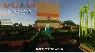Happy Republic Day 🇮🇳 || Day 9 || 😁 #live #minecraft