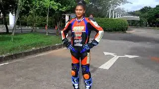 Tutorial pakai Wearpack balap, ladyracer kab Tangerang