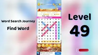Word Search Journey Level 49 Answers | Find Word 🧩✨ | SolutionGuruji