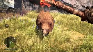 Farcry Primal: Taming a Brown Bear