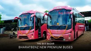 2 NEW Business class luxury buses built on bharatbenz chassis | #thebusbazar