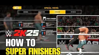 🔥 Unlock SUPER FINISHERS in WWE 2K25 Netflix Edition Android! 💪 (Secret Moves Guide)