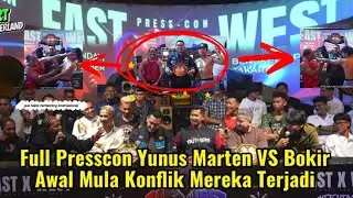 Full Presscon Yunus Marten VS Bokir || Face too Face #combatsports 