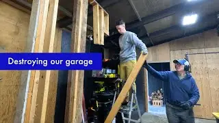 We destroyed storage space to make storage space. Plus, bathroom updates: paint and drawer pulls!