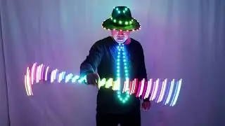 LED Light Up Costume Suit for Women/Men