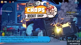 Uncle Chop's Rocket Shop: The Ultimate Space Mechanic Challenge (Demo Gameplay)