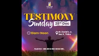 WELCOME TO OUR SERVICE || TESTIMONY SUNDAY || 28TH DECEMBER 2025