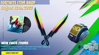 🌟#Fortnite Item Shop - August 12th, 2022 | FNCS Items, Toon Meowscles, Belle Berry, Marvel🌟