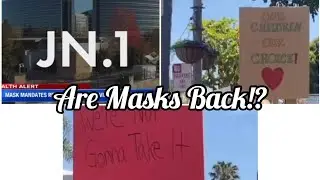 Are Mask Mandates Coming Back? Not for MY Family! #tbt  #maskoff #protest #bodilyautonomy