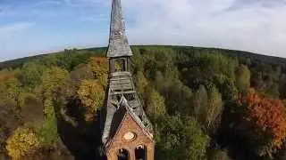 Dji&gopro WIEŻA w MAŁDZE MAZURY MASURIA HD