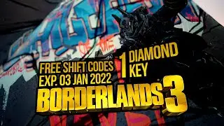 Borderlands 3, FREE SHiFT Codes - 1 Diamond Key - Exp. 03 Jan 2022