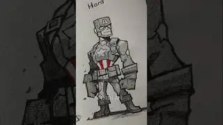 drawing captain America tutorial ✨ l MARVEL Hero part-3#drawing #superhero #marvel #art #shorts
