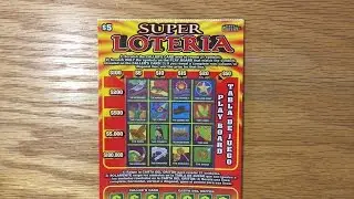 1X Super Loteria - Texas Lottery Scratch Off