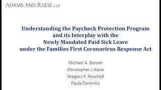 Adams and Reese Webinar: OMSA Member Webinar on Federal Stimulus Programs
