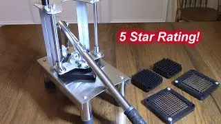 Prenafla Stainless Steel French Fry Potato Cutter-1/2