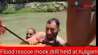 Flood rescue mock drill held at Kulgam