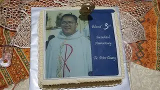 Rev Fr Peter Chung 3rd Sacerdotal Anniversary at Gereja St Thomas more Kepayan 