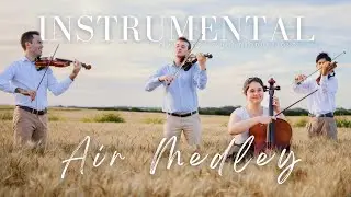 Breathtaking String Ensemble Performance in a Serene Field