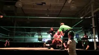 CLASH tag team championship The midnight society vs The CLASH (tommy treznik & Cameron skyy) 8-22-15