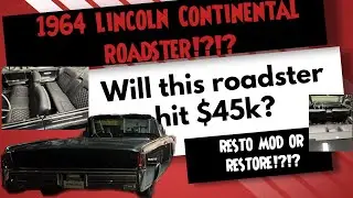 1964 Lincoln Continental ROADSTER!?!