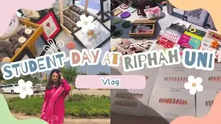 STUDENT DAY AT RIPHAH INTERNATIONAL UNIVERSITY ISLAMABAD | RIPHAH GULBERG GREEN CAMPUS VLOG