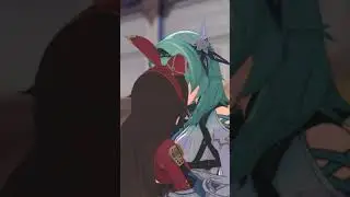 #eula and #amber kiss kiss | #genshinimpact #animation