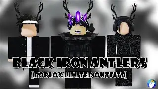 Black Iron Antlers Roblox Limited Outfits