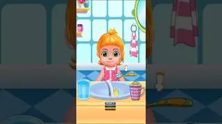 The cute little girl rains everywhere.🧒#ai #cartoon #animation #aivideo #cat