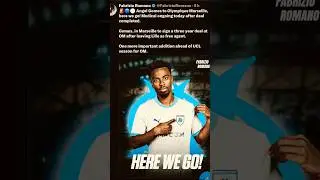 🚨😱ANGEL GOMES A L&rsquo;OM HERE WE GO ! (source: FABRIZIO ROMANO🚨 #om #mercato #debriefom #livestrram