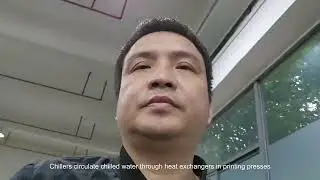 Water cooled chiller in printing factory 20260105 2