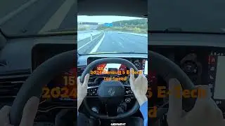 2024 Renault 5 E Tech Top Speed #shorts #trending #viralshort