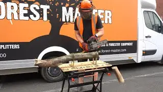 How to Use the Forest Master BJL25 Workbench Log Clamps