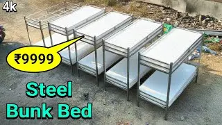 Wholesale Stainless Steel Bunk Bed Price And Full Review | Stee Double Bed Price