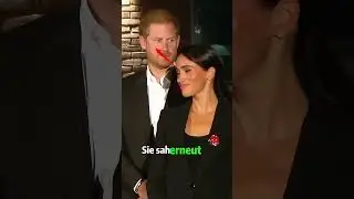 Harry ignoriert Meghanvor laufender Kamera -peinlicher Moment geht viral!