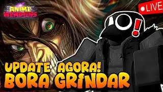ZERANDO e AJUDANDO NA UPDATE DO ANIME WEAPONS!!|!dc !code ROBLOX